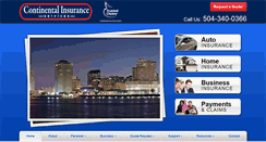 Desktop Screenshot of contins.com